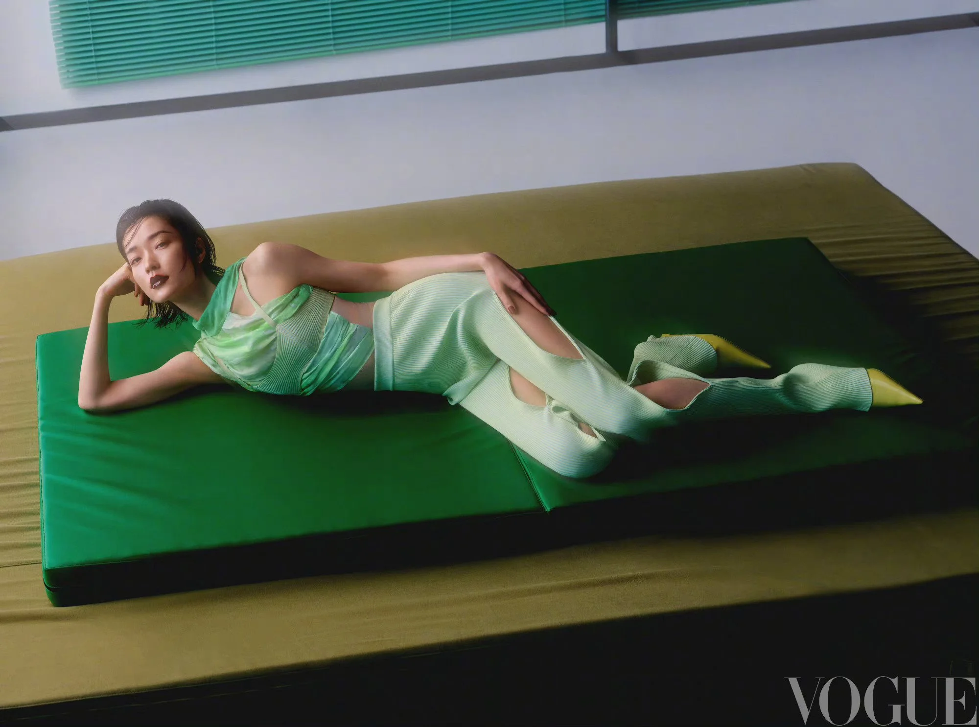Du Juan's 17th Vogue China February 2022 Cover by Liu Song — Anne Du Juan's 17th Vogue China February 2022 Cover by Liu Song — Anne